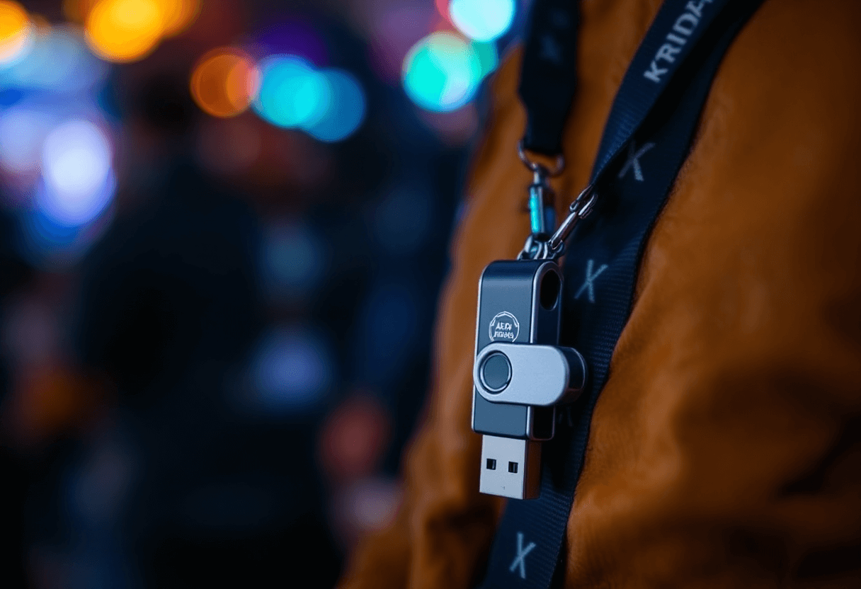 Clés USB promotionnelles imprimées en série